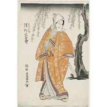 Utagawa Toyokuni I: Actor Sawamura Sôjûrô as Yorikane - Museum of Fine Arts