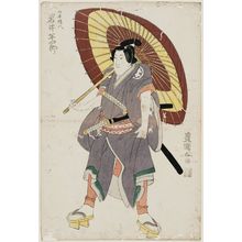 Utagawa Toyokuni I: Actor Iwai Hanshirô as Shirai Gonpachi - Museum of Fine Arts