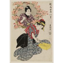 Utagawa Toyokuni I: Matsuô's Wife Yae (Matsuô nyôbô Yae) - Museum of Fine Arts