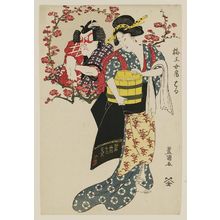 Utagawa Toyokuni I: Umeô's Wife Haru (Umeô nyôbô Haru) - Museum of Fine Arts