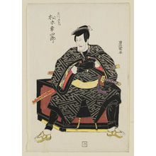Utagawa Toyokuni I: Actor Matsumoto Kôshirô as Ishikawa Goemon - Museum of Fine Arts