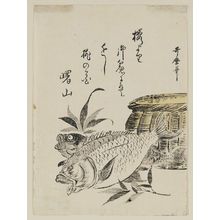 Kitagawa Utamaro: Fish and Basket - Museum of Fine Arts