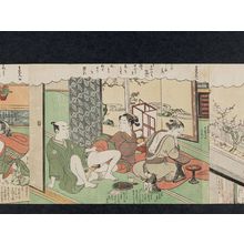 Suzuki Harunobu: No. 3 from the erotic series The Amorous Adventures of Mane'emon (Fûryû enshoku Mane'emon) - Museum of Fine Arts