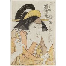 勝川春亭: Actor Iwai Hanshirô - ボストン美術館