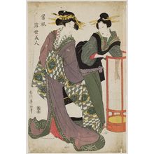 Kikugawa Eizan: Tôfû ukiyo bijin - Museum of Fine Arts