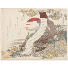 Yashima Gakutei: Dainichi kyô, from the series Nonoji no okina shozukushi - Museum of Fine Arts