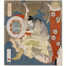 Totoya Hokkei: No. 1 (Sono ichi): Musician Playing a Drum, from the series The Cave Door of Spring (Haru no iwato) - Museum of Fine Arts