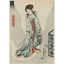 Utagawa Kunisada: Actor as Usugumo - Museum of Fine Arts