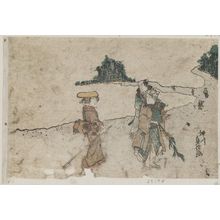 Yanagawa Sadanobu: Pilgrimage to Enoshima - ボストン美術館