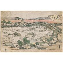 Katsushika Hokusai: Ryôgoku, from the series Twelve Views of the Eastern Capital (Tôto jûni kei) - Museum of Fine Arts