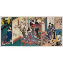 Utagawa Kunisada: Hatsu? Haru? no ashita - Museum of Fine Arts
