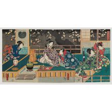 Utagawa Kunisada: A Spring Night (Yayoi no yûbe) - Museum of Fine Arts