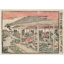 Unknown, 無款 (Artist Unknown, Japanese)による浮世絵「Act III (Sandanme), from the series The Storehouse of Loyal Retainers, a Primer (Kanadehon Chûshingura)」