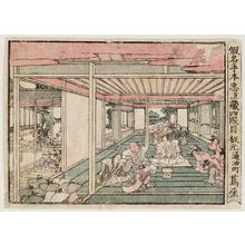 Unknown, 無款 (Artist Unknown, Japanese)による浮世絵「Act IV (Yodanme), from the series The Storehouse of Loyal Retainers, a Primer (Kanadehon Chûshingura)」