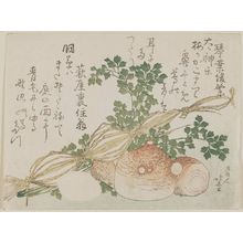 Katsushika Hokusai: Eggs and Turnips - Museum of Fine Arts