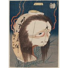 Katsushika Hokusai: The Ghost of Oiwa (Oiwa-san), from the series One Hundred Ghost Stories (Hyaku monogatari) - Museum of Fine Arts