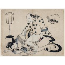 Torii Kiyonobu II: Erotic Print - Museum of Fine Arts