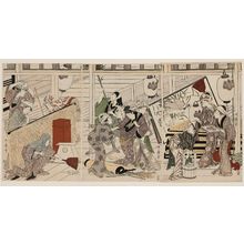 Kitagawa Utamaro: Housecleaning - Museum of Fine Arts