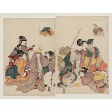 Kitagawa Utamaro: The Seven Gods of Good Fortune Playing Party Games - Museum of Fine Arts