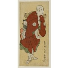 Toshusai Sharaku: Actor Bandô Mitsugorô II as the Farmer Fukakusa no Jirôsaku - Museum of Fine Arts