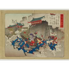 Unknown, 無款 (Artist Unknown, Japanese)による浮世絵「Sino-Japanese War」