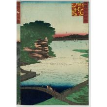 二歌川広重: Noge at Yokohama in Musashi Province (Bushû Yokohama noge), from the series One Hundred Famous Views in the Various Provinces (Shokoku meisho hyakkei) - ボストン美術館