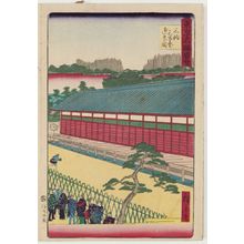 Utagawa Hiroshige III: Archery Contest at the Sanjûsangendô (Sanjûsangendô tôshiya no zu), from the series Famous Places in Tokyo (Tôkyô meisho zue) - Museum of Fine Arts