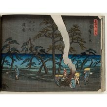 Utagawa Hiroshige, 歌川広重 (Utagawa Hiroshige I)による浮世絵「No. 29 - Hamamatsu, from the series The Tôkaidô Road - The Fifty-three Stations (Tôkaidô - Gojûsan tsugi no uchi)」