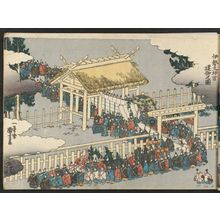 Utagawa Kuniyoshi: Ise Shrine - Museum of Fine Arts