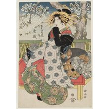 Utagawa Kuniyasu: Karaori of the Daimonjiya - Museum of Fine Arts