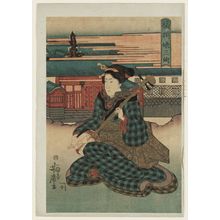 Utagawa Yoshitora: ...musume sankyoku - Museum of Fine Arts