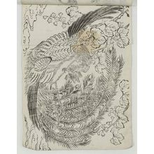 Unknown, 無款 (Artist Unknown, Japanese)による浮世絵「Phoenix and Paulownia」