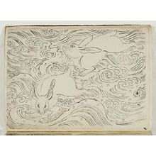 Unknown: Rabbits and Waves - Museum of Fine Arts