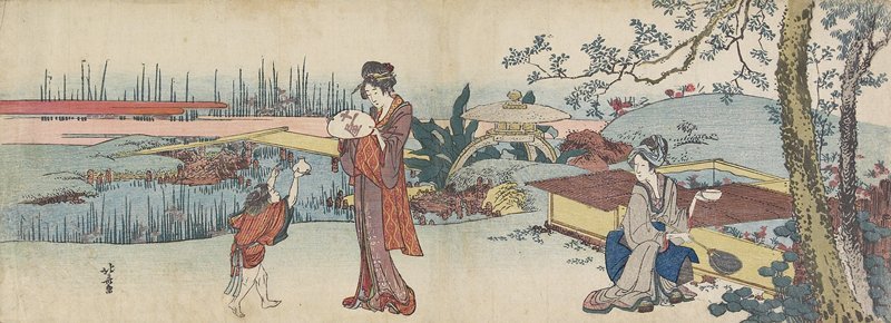 Katsushika Hokusai: Goldfish Vendor - Minneapolis Institute of Arts 