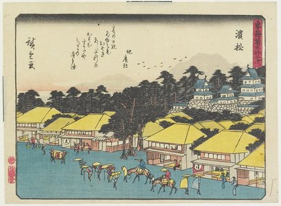 Utagawa Hiroshige: Mamamatsu - Minneapolis Institute of Arts 