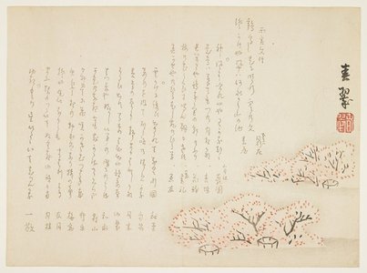 Shunsui: (Cherry blossoms) - Minneapolis Institute of Arts 