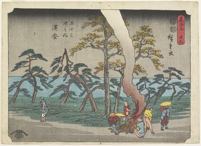 Utagawa Hiroshige: No.19 Hamamatsu - Minneapolis Institute of Arts 