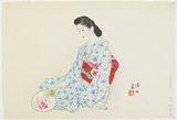 Ito Shinsui: Married Woman in Chignon Hair Style - Minneapolis Institute of Arts 