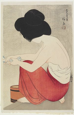 Ito Shinsui: After the Bath - Minneapolis Institute of Arts 