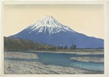 川瀬巴水: Fuji River - ミネアポリス美術館