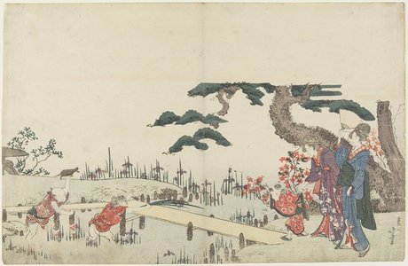 Katsushika Hokusai: (Iris Garden) - Minneapolis Institute of Arts 