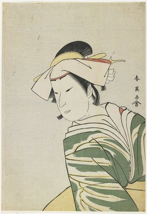 勝川春英: Nakamura Noshio II as Tonase - ミネアポリス美術館