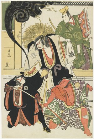 Torii Kiyonaga: Scene from the AKbuki Play 