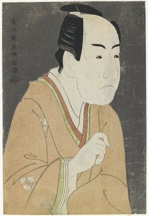 東洲斎写楽: Ichikawa Monnosuke II as Date no Yosaku - ミネアポリス美術館