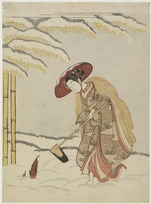 Suzuki Harunobu: Mitate of Meng Zong, One of the Twenty-four Paragons of Filial Piety - Minneapolis Institute of Arts 