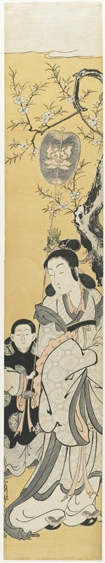 Tomikawa Fusanobu: Xiwangmu (Queen Mather of the West) and Attendant - Minneapolis Institute of Arts 