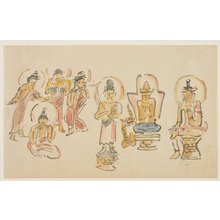 Awashima Kangetsu: (Asakusa Kannon temple caricatures A) - ミネアポリス美術館