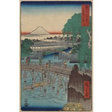 Utagawa Hiroshige: Ikkoku-bashi Bridge in Edo - Minneapolis Institute of Arts 