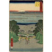 Utagawa Hiroshige: No.25 O-i River, Kanaya - Minneapolis Institute of Arts 
