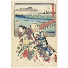 Utagawa Hiroshige: Okazaki - Minneapolis Institute of Arts 